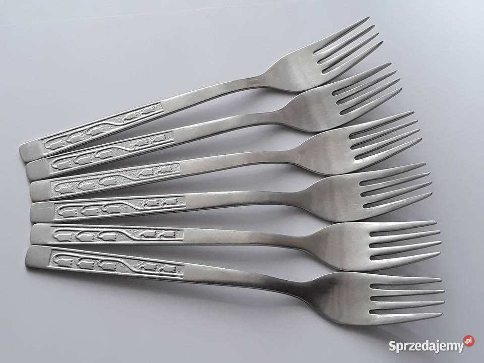 Widelce obiadowe 2 KONWALIE Gerlach sztućce PRL Dąbrowa Górnicza
