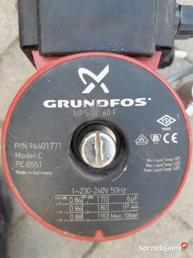Grundfos UPS 3260F 230V Pompa Obiegowa Poznań