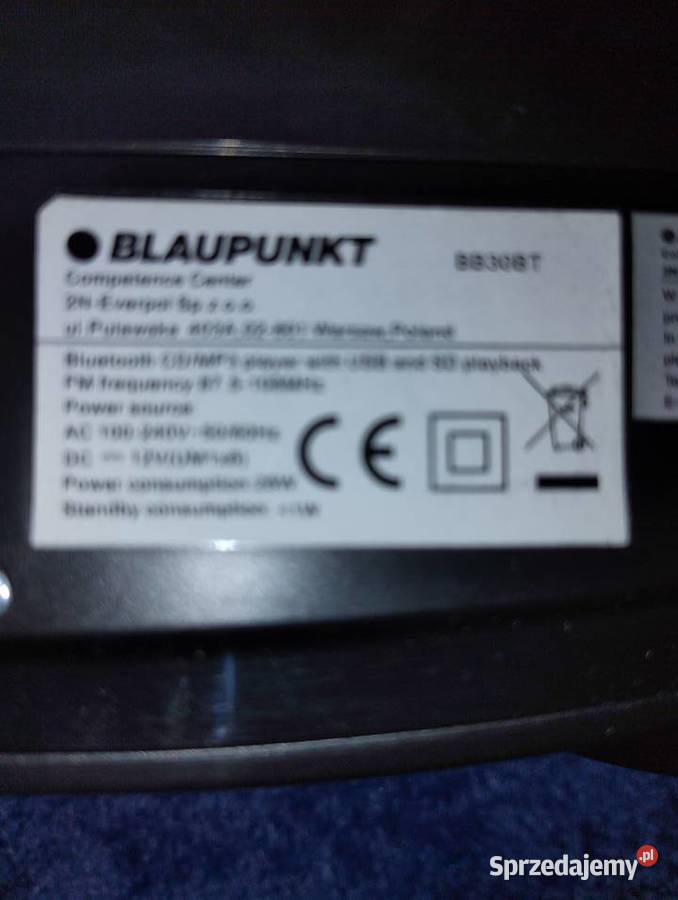 radio odtwarzacz BLAUPUNKT BB 30 BT Ostrów Mazowiecka