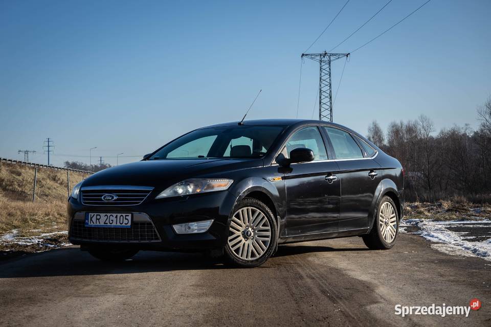 Ford Mondeo MK4 20TDCi 140 hatchback biała skóra ESP Kraków