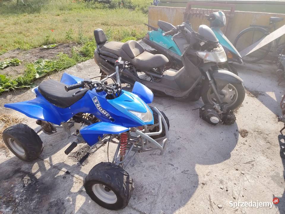 Suzuki burgman 400 Honda Bali Quad 110 11 Kłodawa