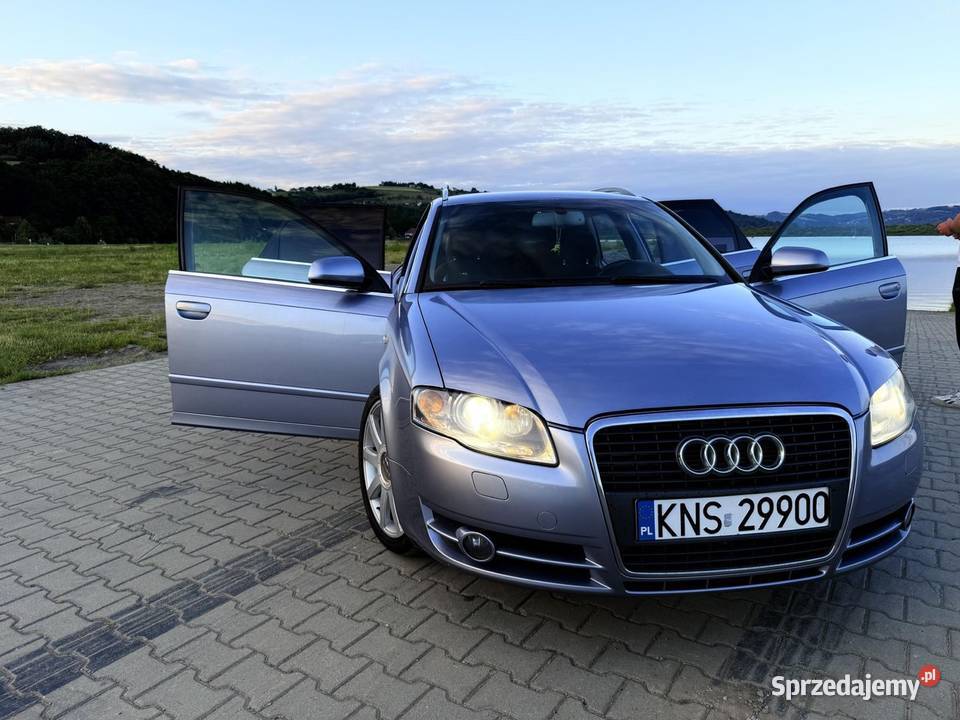 Audi A4 B7 Avant 20 TDI 140 stan Felgi 18 wielofunkcyjna kierownica Kraków sprzedam