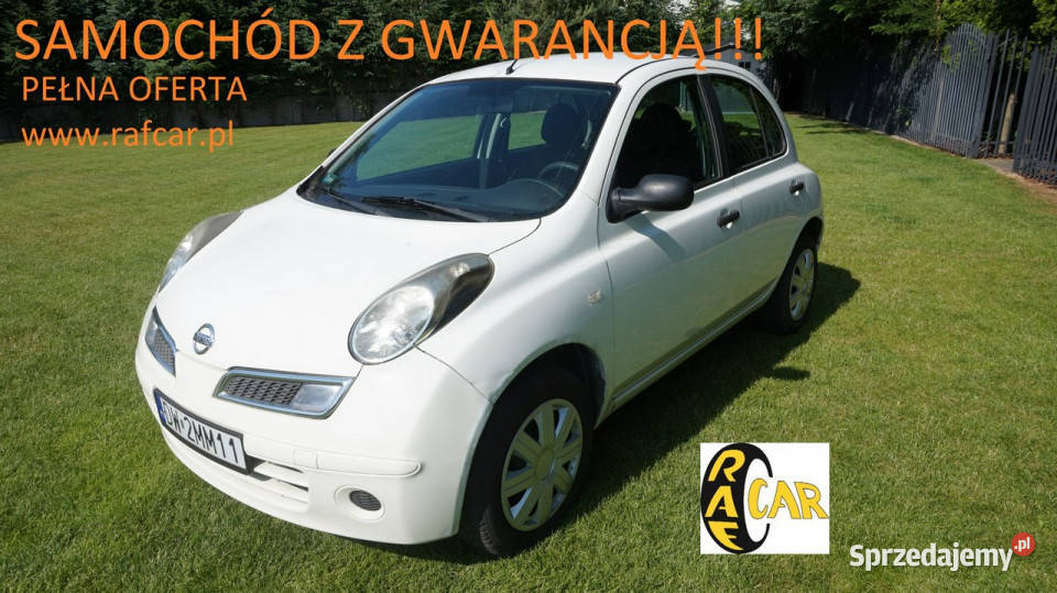 Nissan Micra zarejestrowany ubezpieczony elektryczne lusterka Zielona Góra sprzedam
