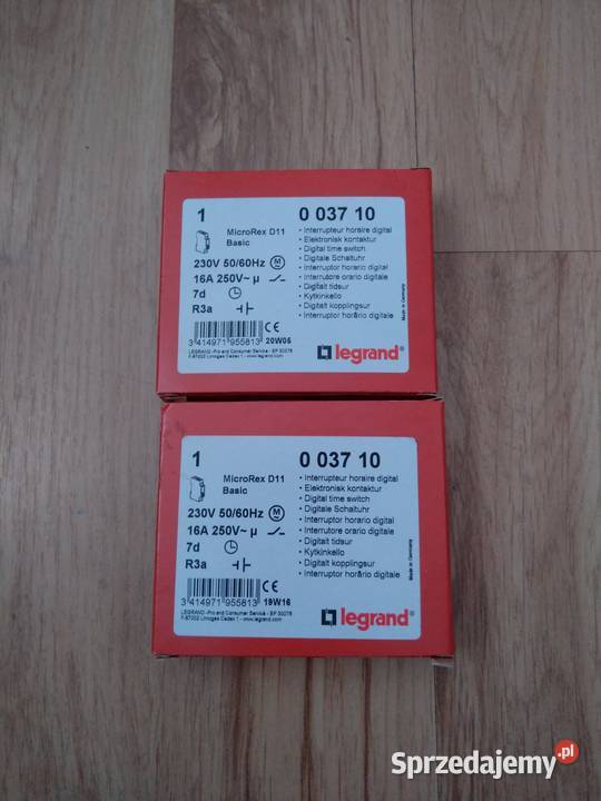 Programator czasowy MicroRex D11 Basic 16A Elektryka i akcesoria Chojnice