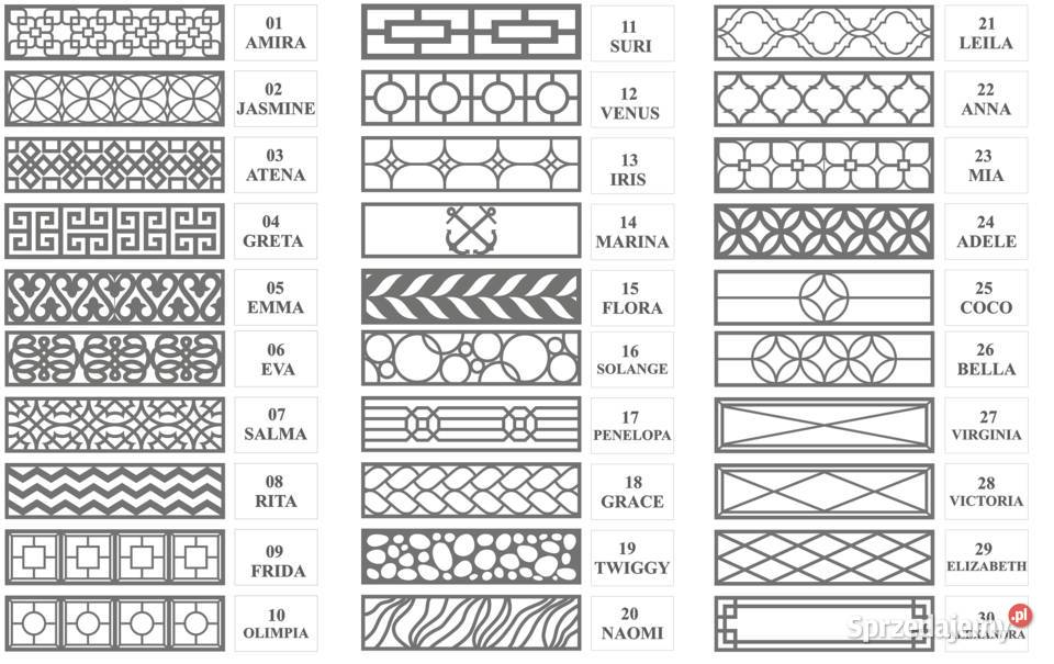 Lustrzane panele dekoracyjne do Ikea Malm komoda