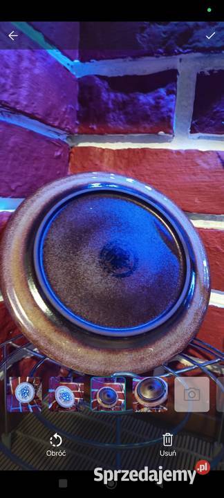 Ręcznie Malowany Talerz Dekoracyjny Patera Bydgoszcz