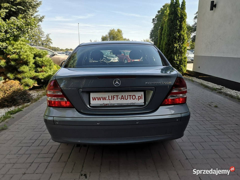 Mercedes C 180 18 T143 Klimatr Automat Classic wielofunkcyjna kierownica dolnośląskie Strzegom