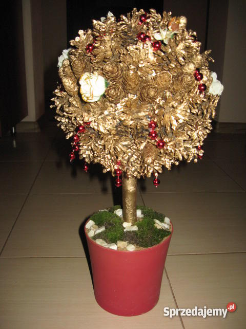 drzewko z szyszek Wielgomłyny