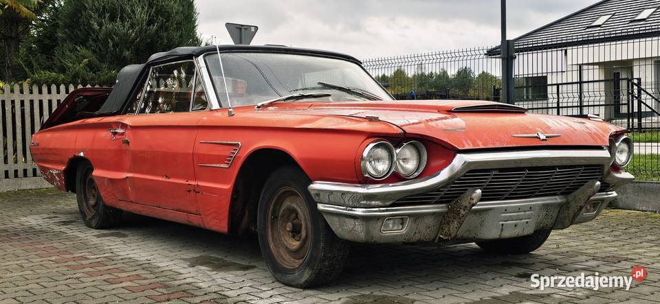 Ford Thunderbird 1965r 64l V8 Kabrio nieuszkodzony Thunderbird sprzedam