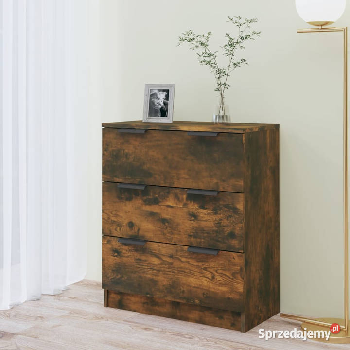 Komoda przydymiony dąb 60x30x70 materiał Warszawa sprzedam