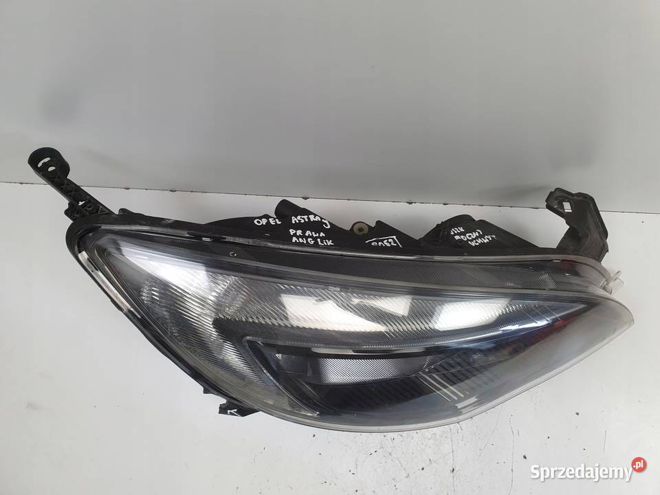 LAMPA PRAWA Opel Astra J IV PRZEDNIA prawy przód osobowe lubelskie Rudka