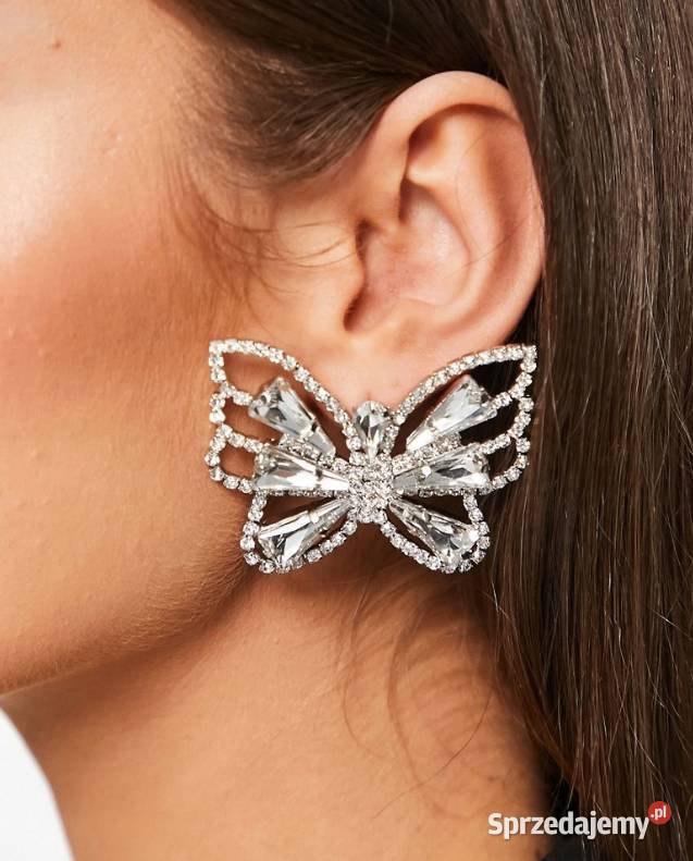 ASOS Duże Bogato zdobione kolczyki z Londynu