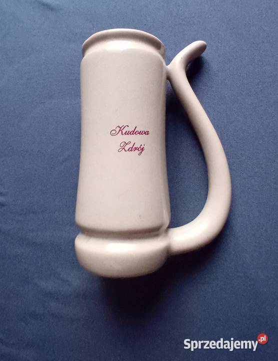 Ceramiczna pijałka uzdrowiskowa Kudowa Zdrój Koźminek sprzedam
