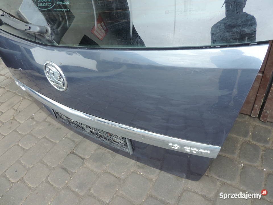 OPEL ZAFIRA B KLAPA BAGAŻNIKA Z168