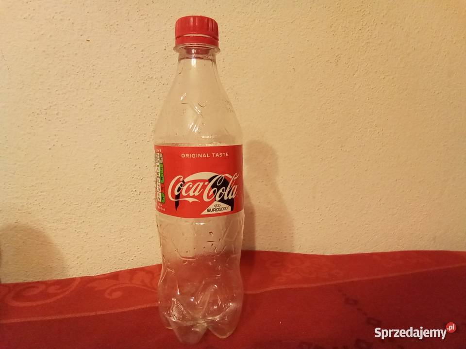 Pusta butelka coca cola euro 2020 naklejka David