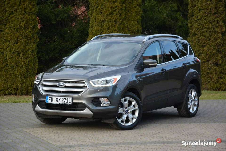 Ford Kuga Titanium Ledy Navi Tablet Grzana asystent pasa ruchu Ostrów Mazowiecka sprzedam