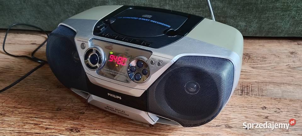Boombox PHILIPS AZ1310 Kultowe Radio CD Kaseta Radioodtwarzacze Radioodtwarzacze