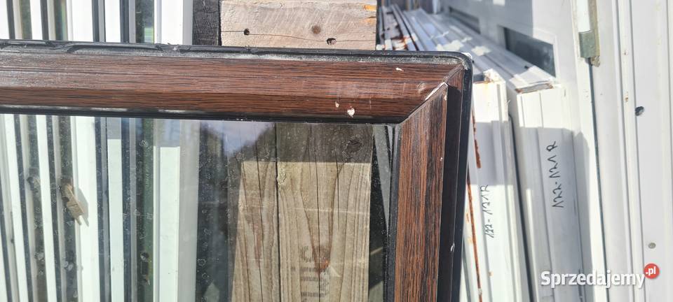 OKNA KacprzaK Witryna 61x126 FIX Używany Orzech lubelskie Lublin