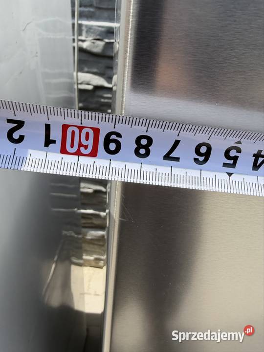 Piękna Srebrna w super stanie zamrażarka 60cm wielkopolskie Ostrów Wielkopolski