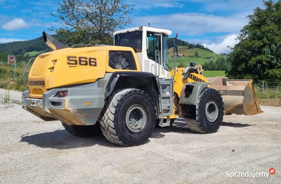 Ładowarka kołowa Liebherr L 566 2017 Rok produkcji 2017 świętokrzyskie Jeziorko sprzedam