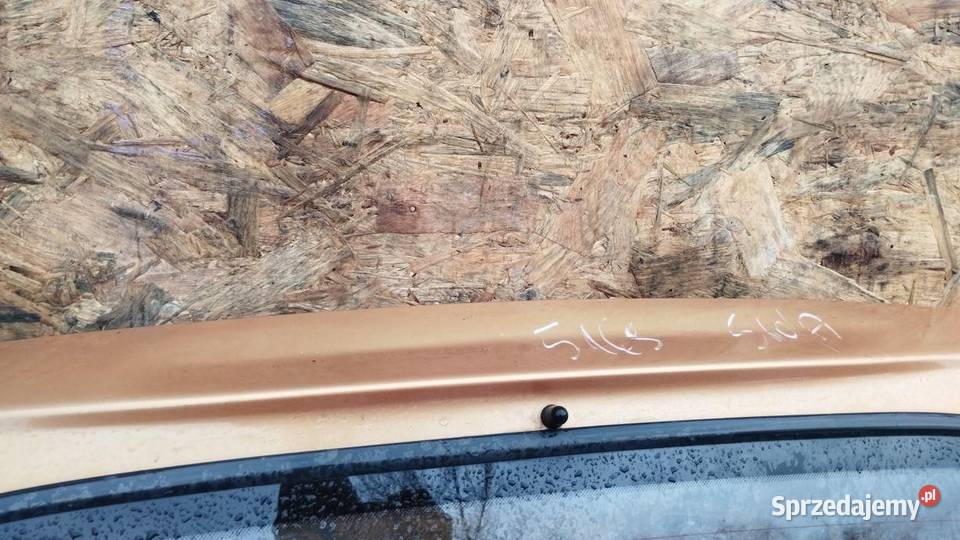 TYLNA KLAPA BAGAŻNIKA TYŁ SZYBA FIAT SEICENTO Rudziniec