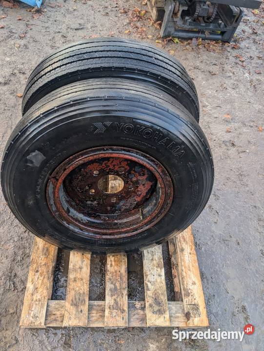 2x koła 750 R16 Yokohama Koła do przyczepy Wąbrzeźno