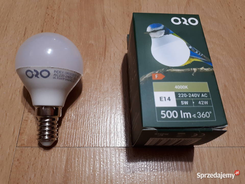Żarówka LED E14 5W barwa neutralna