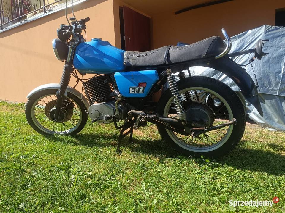 MZ ETZ 250 1985 dokumenty oryginał 251 125 300 Bielsko-Biała