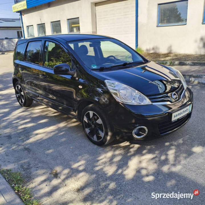 Nissan Note ks serwisowa bezwypadkowy navi 125962km Note