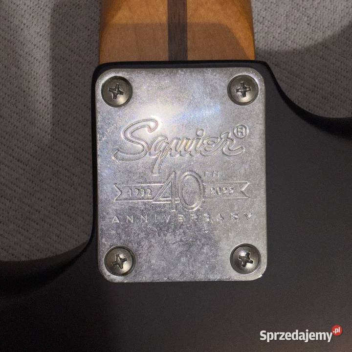 Squier Stratocaster 40th Anniversary Gold stratocaster sprzedam