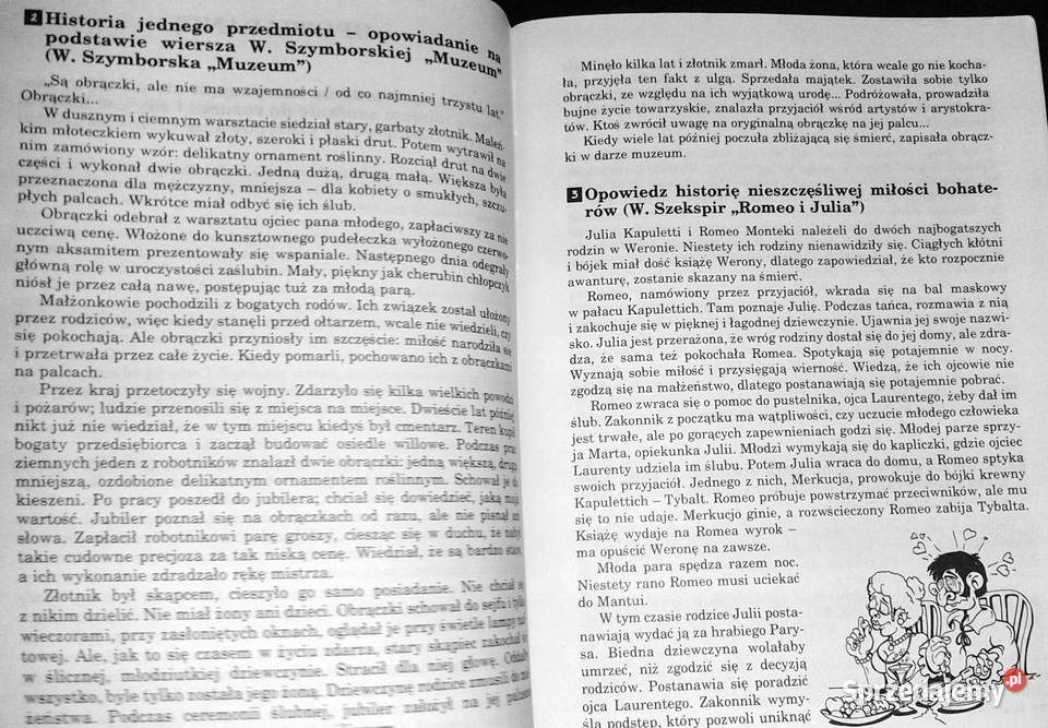 Wypracowania Gotowe wzory Gimnazjum kl 3 Barbara