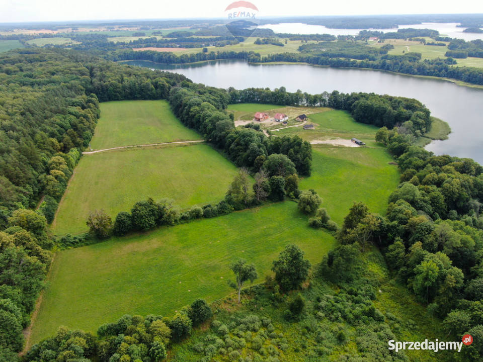 Działka 33 ha z własną linią brzegową j Narie 104m