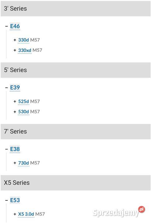 Łapa wspornik Napinacz paska Klimy BMW e46 e39 osobowe Dębica