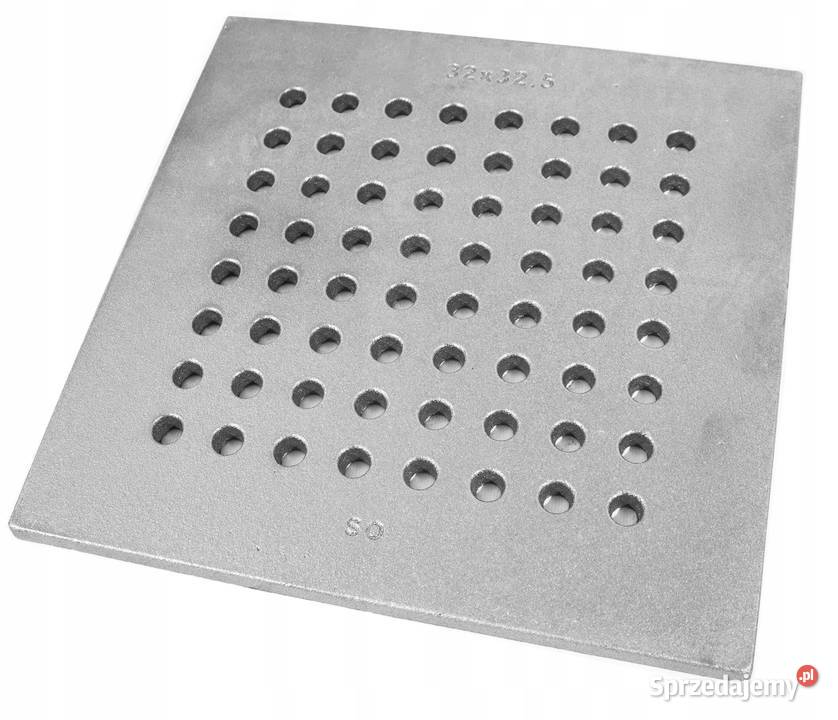 Ruszt żeliwny do kominka kominkowy solidny 29x29 Skawina