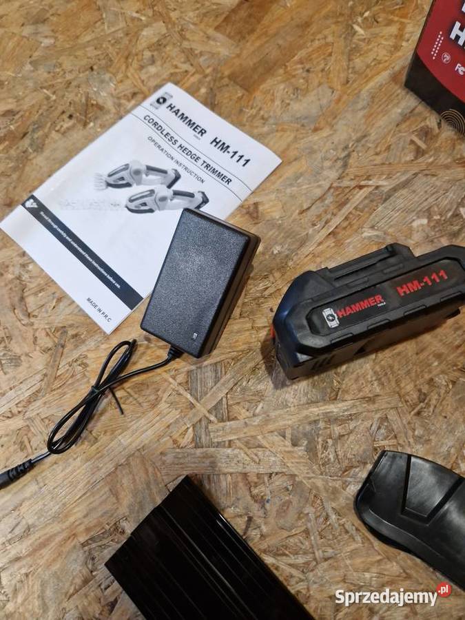 Akumulatorowe nożyce Hammer HM111 2in1 to lekkie Głogowa