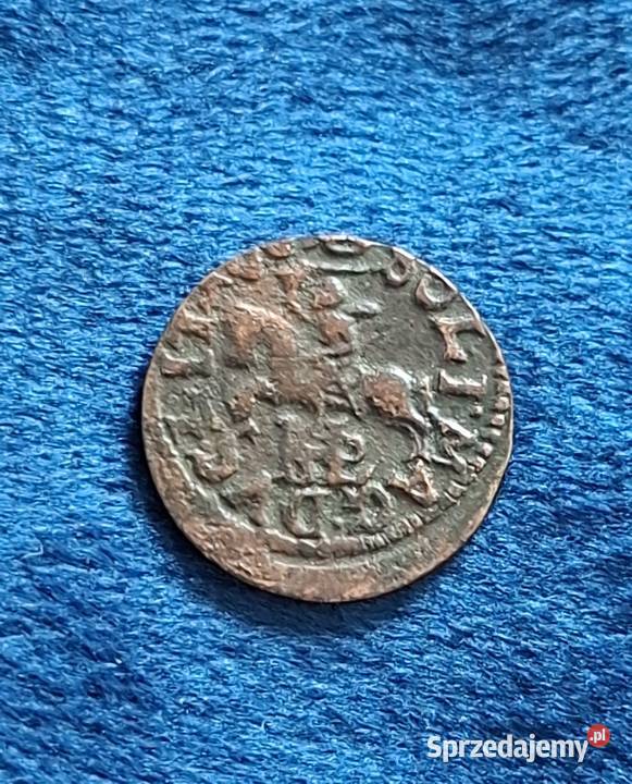 Szeląg Jan II Kazimierz litewski 16591668 Wejherowo