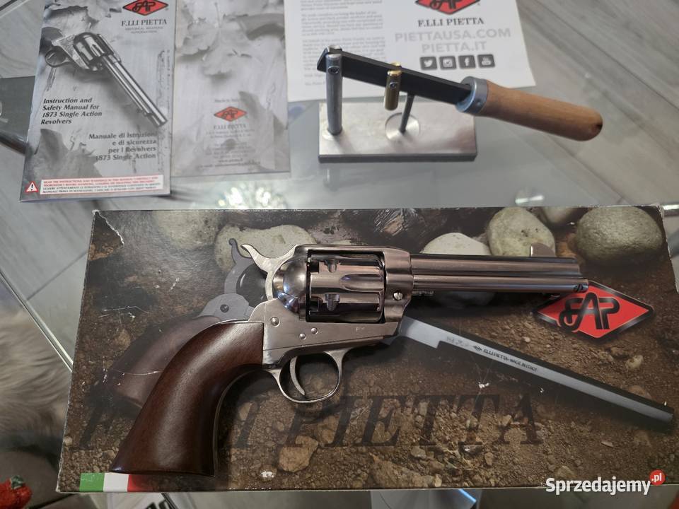 Rewolwer Pietta 1873 colt pacemaker 4 34 cała Reda sprzedam