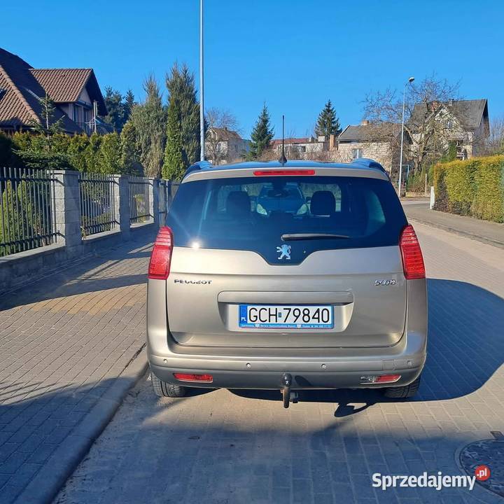 PEUGEOT 5008 2011R 20 HDI elektrochrom. lusterka boczne Chojnice sprzedam