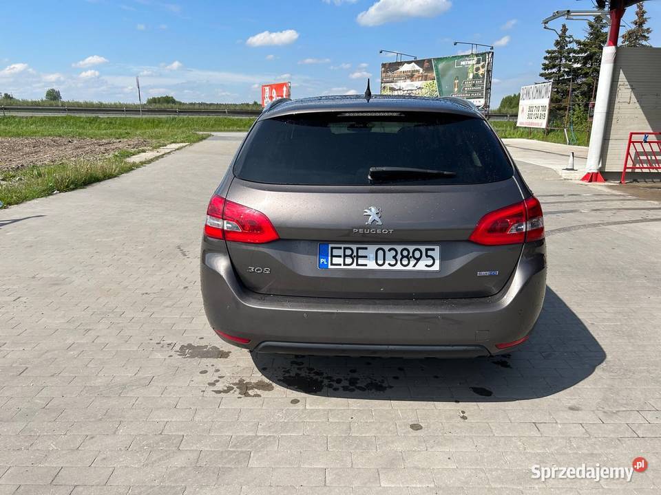 Peugeot 308 20 HDi Automat Bogato wyposażony Rok produkcji 2014 308 Pabianice