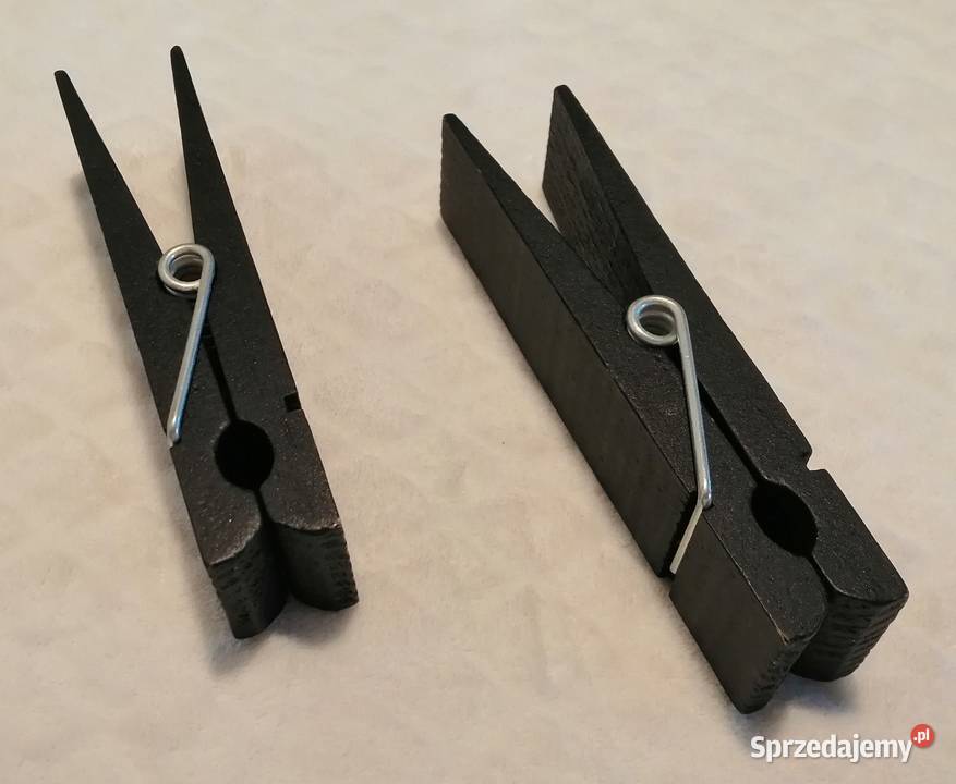 Drewniany spinacz dekoracyjny zacisk klamra 15 śląskie Czeladź