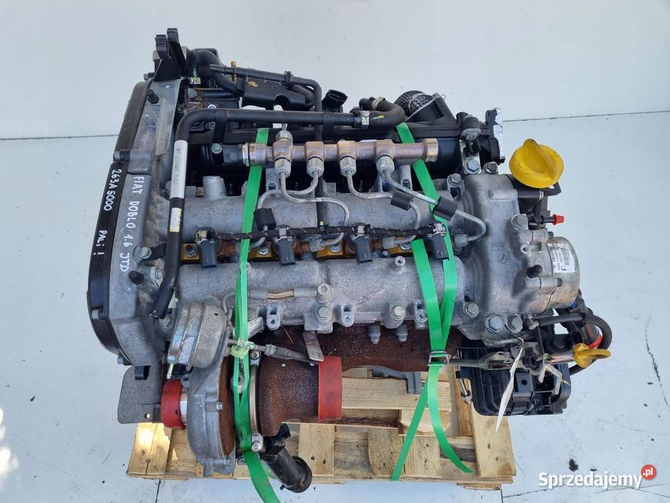 SILNIK KOMPLET Fiat Doblo II 16 JTD MJET lubelskie Rudka