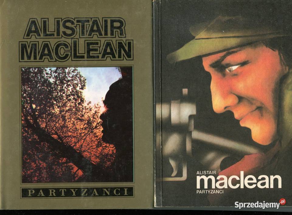 Partyzanci Alistair MacLean 2 wydania zachodniopomorskie Szczecin sprzedam