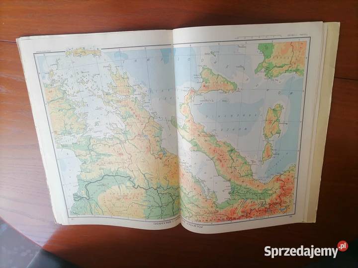 Atlas Geograficzny 1969 Rok wydania 1969