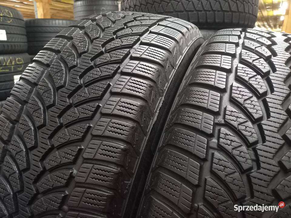 2x Opona używana zimowa 23555R18 BRIDGESTONE 209 Zaścianki