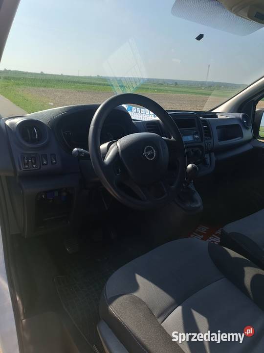 Opel Vivaro 16cdti 121 z 2017rlong VAT1 Rok produkcji 2017 Opel mazowieckie Lipsko