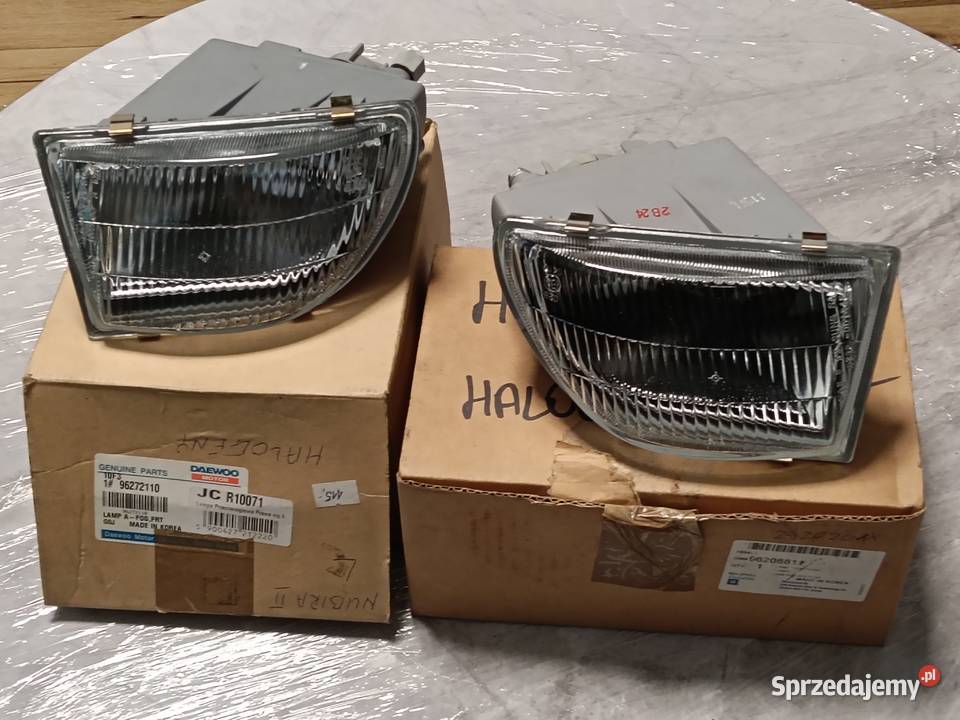 Halogeny przeciwmgielne lampy Daewoo Nubira II śląskie Chorzów sprzedam