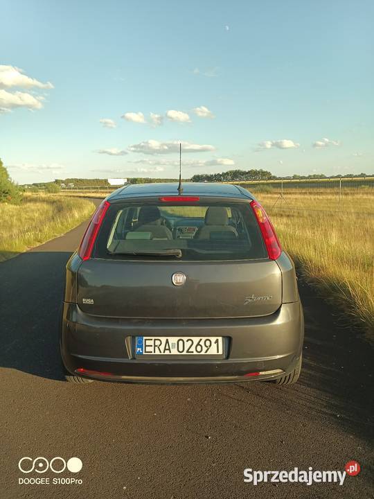 Fiat Punto grande szary wielkopolskie Koło