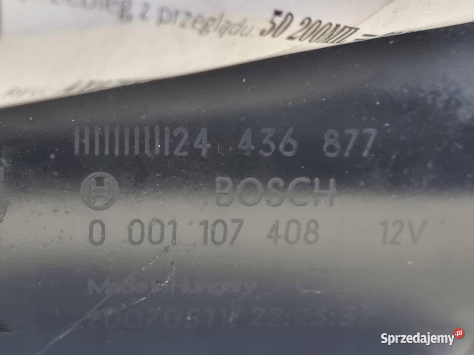 ROZRUSZNIK Opel Corsa D 12 16V bosch 0001107408 Chełm