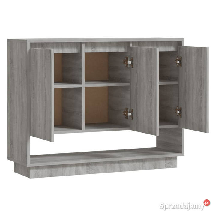 Szafka szary dąb sonoma 97x31x75 materiał Warszawa