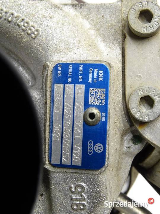 TURBO 03L253056T CFF 20 TDI PASSAT B7 A3 8P GOLF